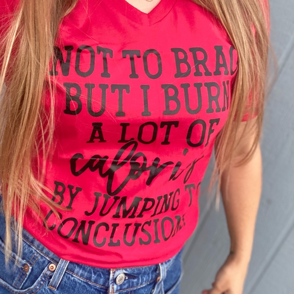 Burning Calories Tee